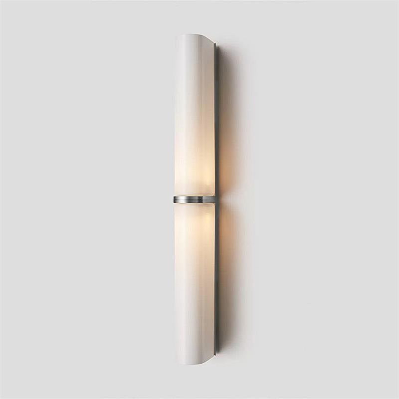 Moderne Wandlamp Glas Minimalistisch Design IJzeren Armatuur LED Verlichting Binnen Sfeervol Accent Woonkamer | Sansoti