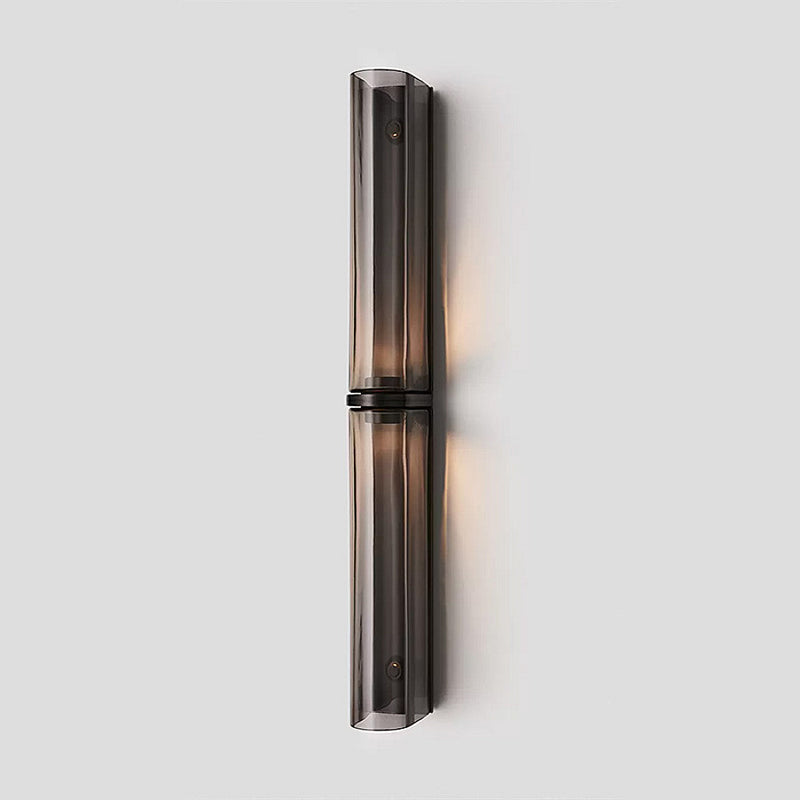 Moderne Wandlamp Glas Minimalistisch Design IJzeren Armatuur LED Verlichting Binnen Sfeervol Accent Woonkamer | Sansoti