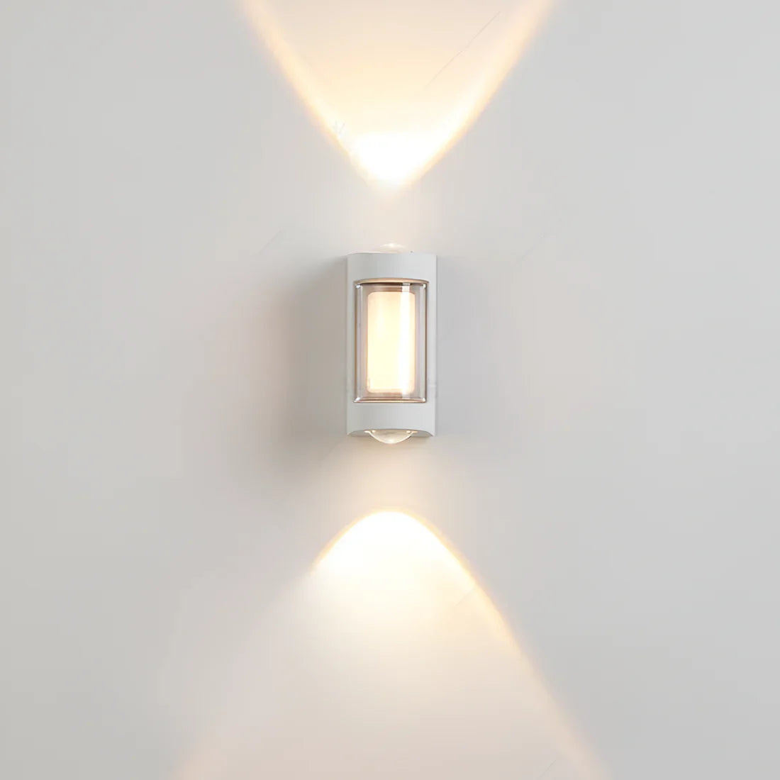 Außenleuchte Up Down LED IP65 Wasserdicht Schwarz Weiß Fassadenbeleuchtung 10W | Restfield