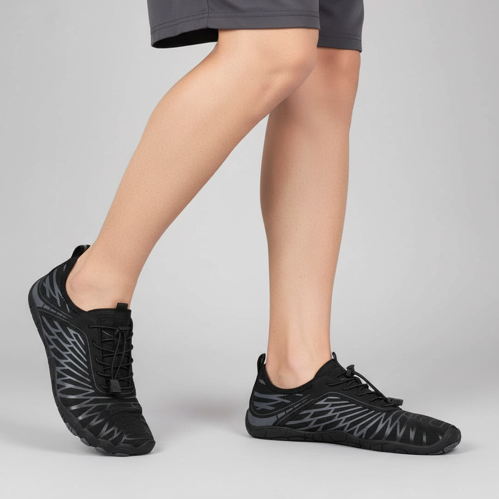 Chaussures minimalistes barefoot à semelle ultrafine pour le sport, la marche, le fitness et les activités aquatiques | Sansoti