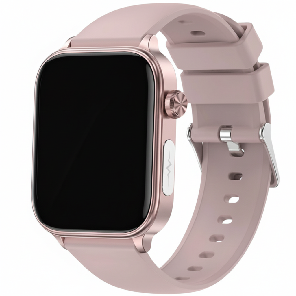Smartwatch met Gezondheidsmeting — Hartslagmeter, Bloedsuikermonitoring, SOS-functie, Valdetectie & Waterdicht Sporthorloge | Sansoti