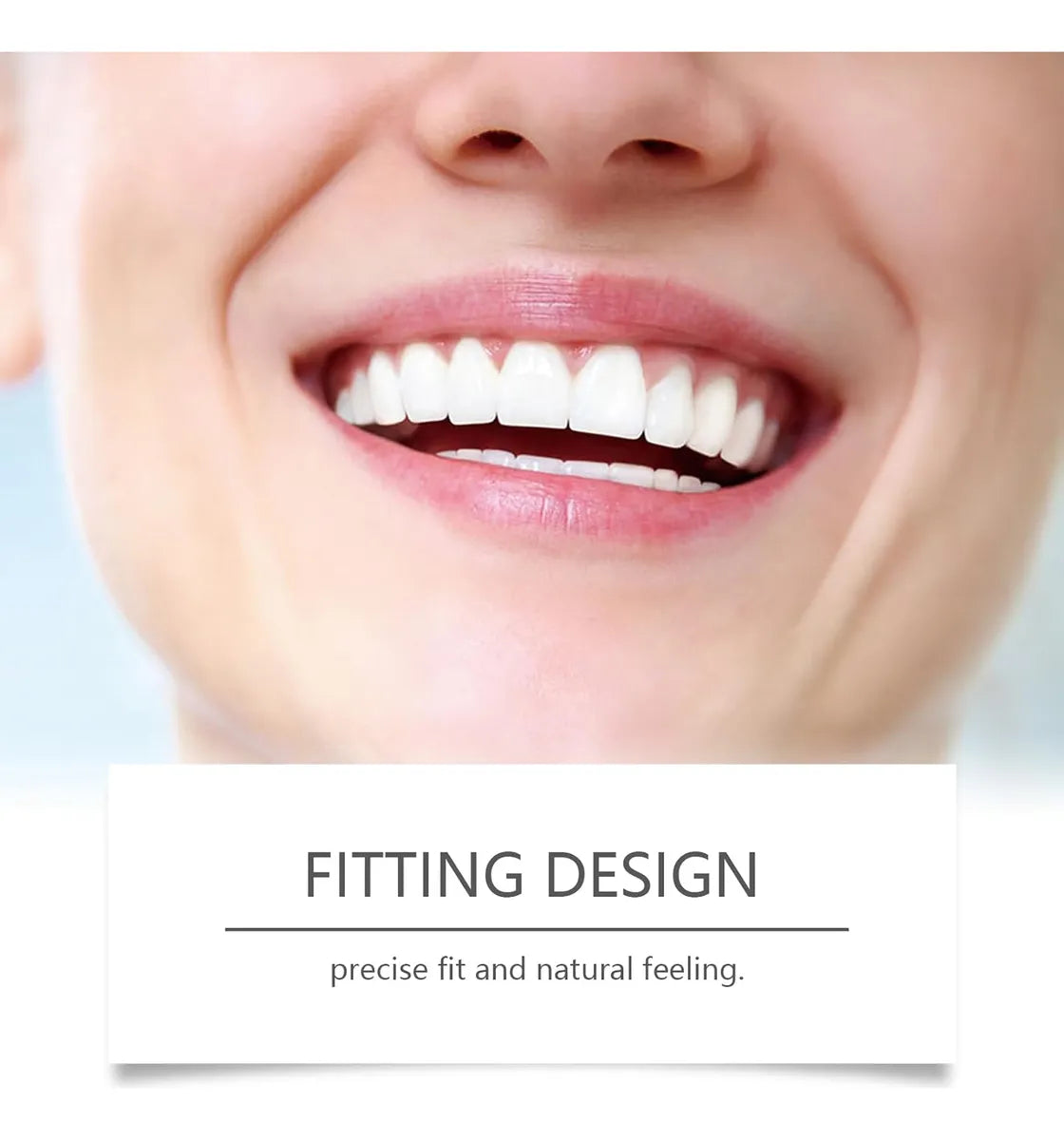 Adjustable Silicone Denture Natural Comfort Daily Use Hygienic Reliable Flexible | Sansoti
