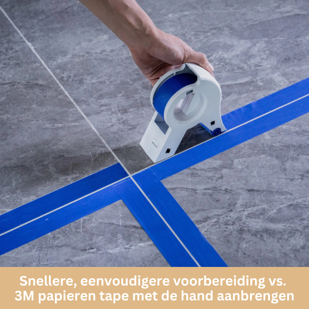 Handmatige Tape Applicator voor Afplaktape – Precisie Maskeerwerkgereedschap voor Schilderwerk | Sansoti