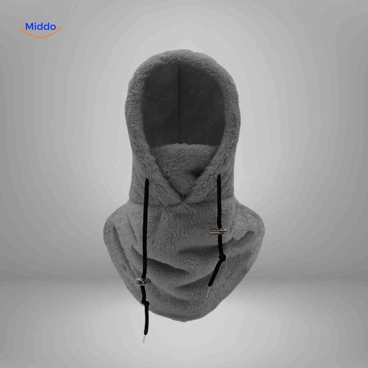 Multifunktionale thermische Wintermütze Fleece-Hood verstellbar Unisex für Outdoor-Skifahren Wandern Sport | Sansoti