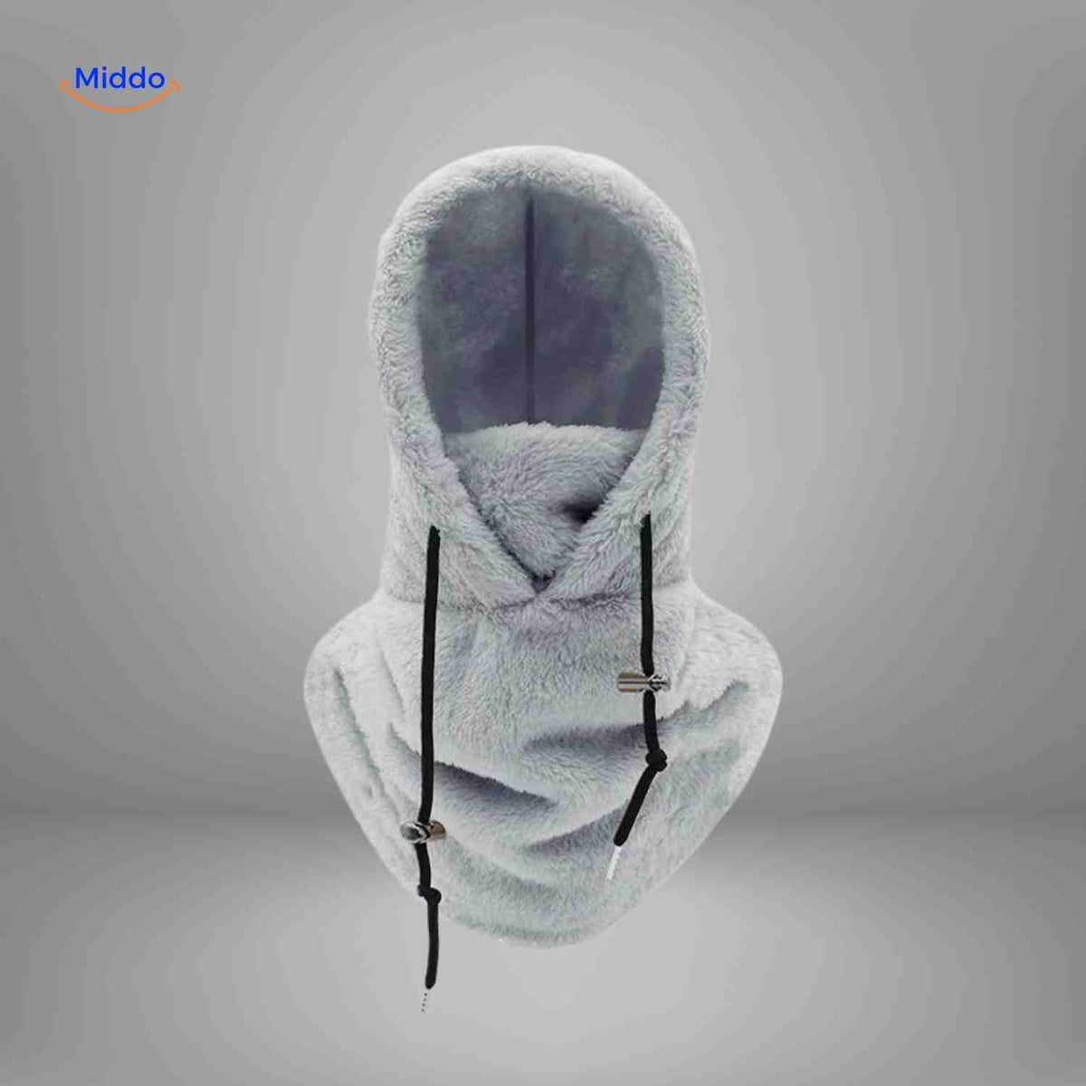 Multifunktionale thermische Wintermütze Fleece-Hood verstellbar Unisex für Outdoor-Skifahren Wandern Sport | Sansoti
