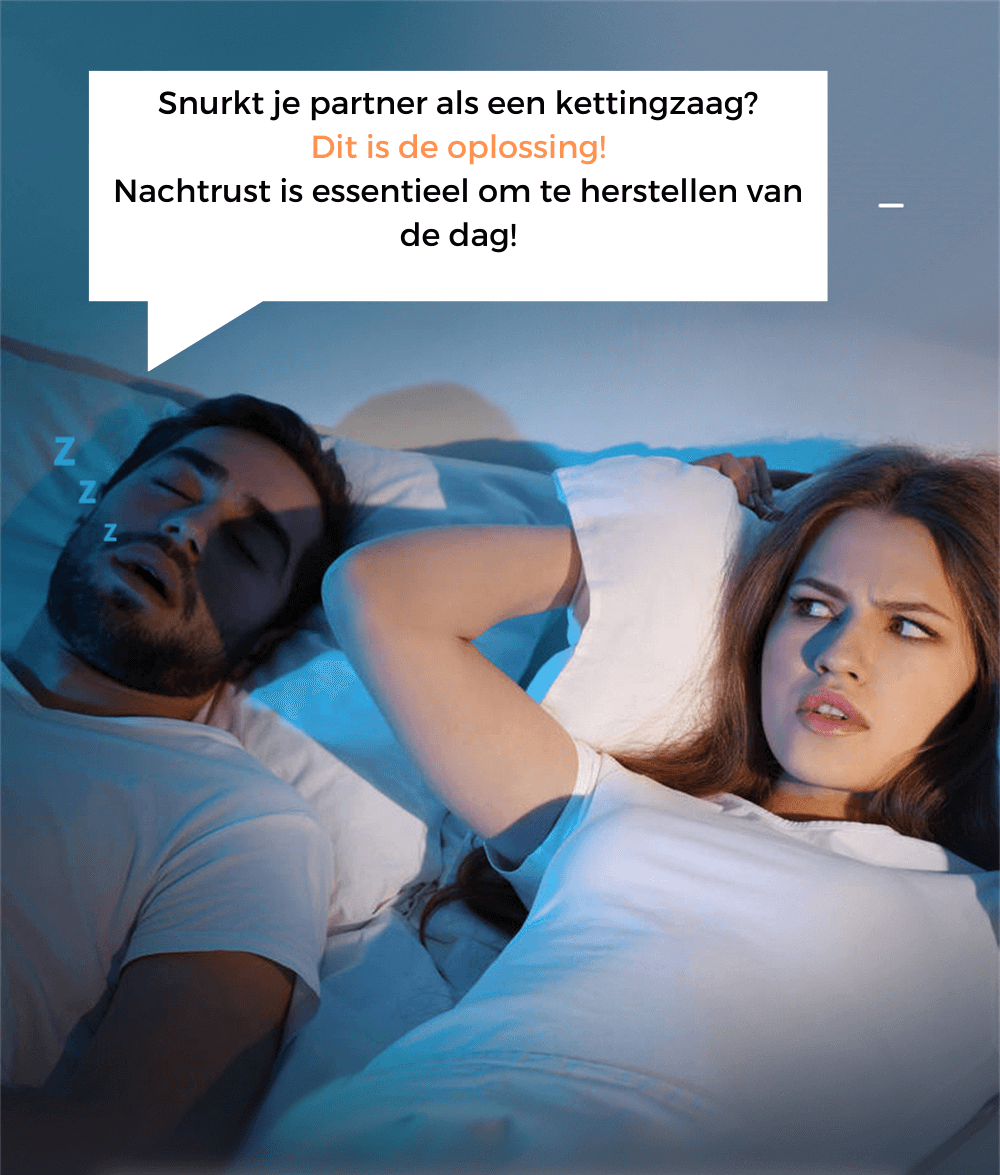 Anti-snurk Slaaphulp Apparaat met Zachte Impulsen Verstelbare Band Oplaadbaar | Sansoti