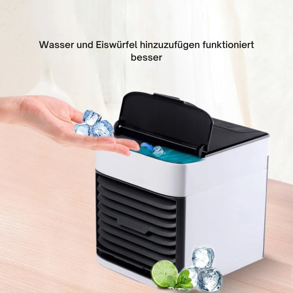 Draagbare Mini-Airco USB 28dB Fluistermotor Waterkoeling Kantoor & Thuis | Sansoti