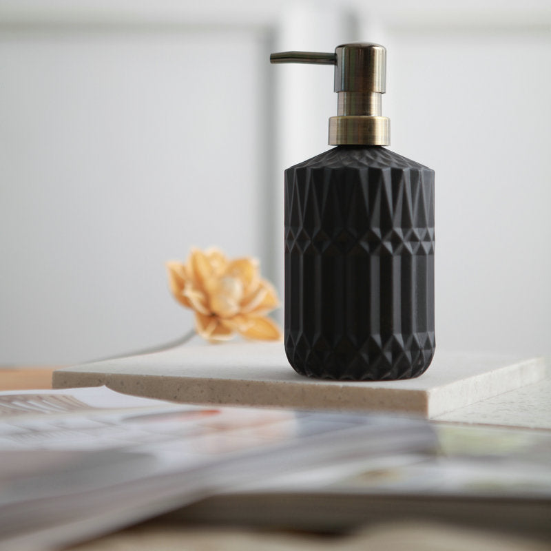 Glazen Zeepdispenser Transparant Pomp Badkamer Aanrecht Navulbaar Vloeibare Zeep Lotion Dispenser Wastafel Toilet Accessoire | Sansoti