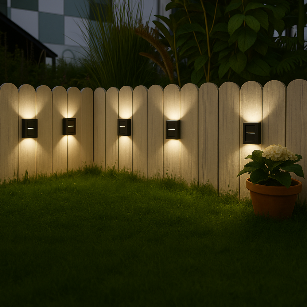 LED Solar Buitenlamp Draadloos Warmwit 3000K Weerbestendig IP65 Bewegingssensor Wandverlichting Terras Tuin Balkon Energiezuinig Tuinverlichting 8 Uur Accuduur | Sansoti