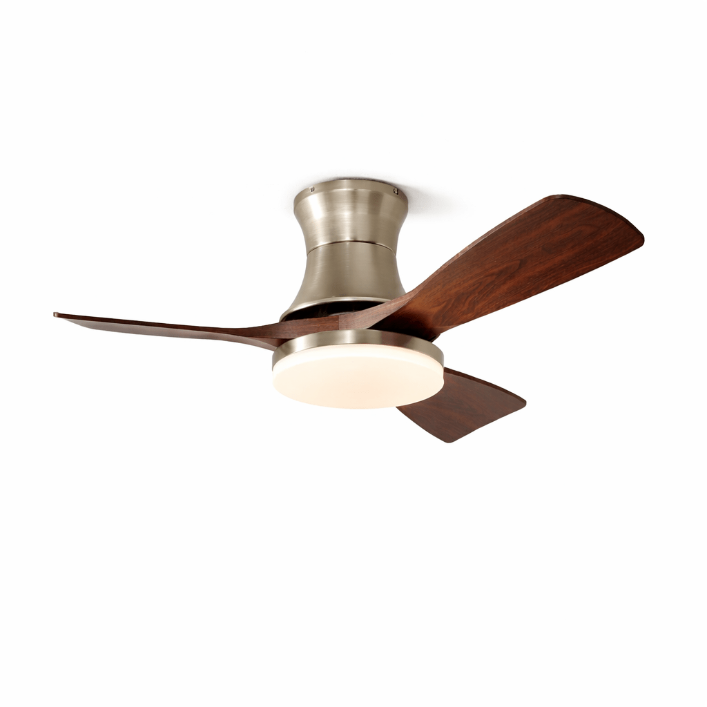 Ventilateur de plafond avec éclairage intégré et télécommande | Sansoti