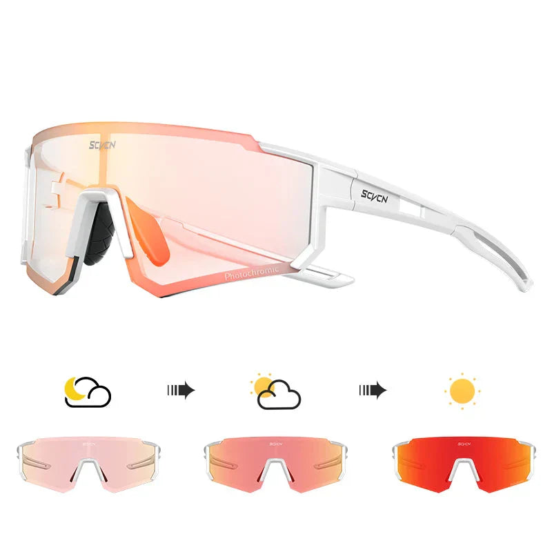 Sportbril UV400 Bescherming Lichtgewicht Frame Fietsen Outdoor | Sansoti