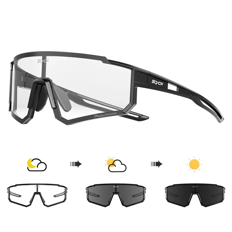 Sportbril UV400 Bescherming Lichtgewicht Frame Fietsen Outdoor | Sansoti