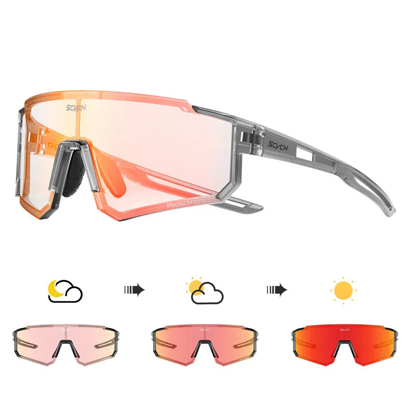 Sportbril UV400 Bescherming Lichtgewicht Frame Fietsen Outdoor | Sansoti