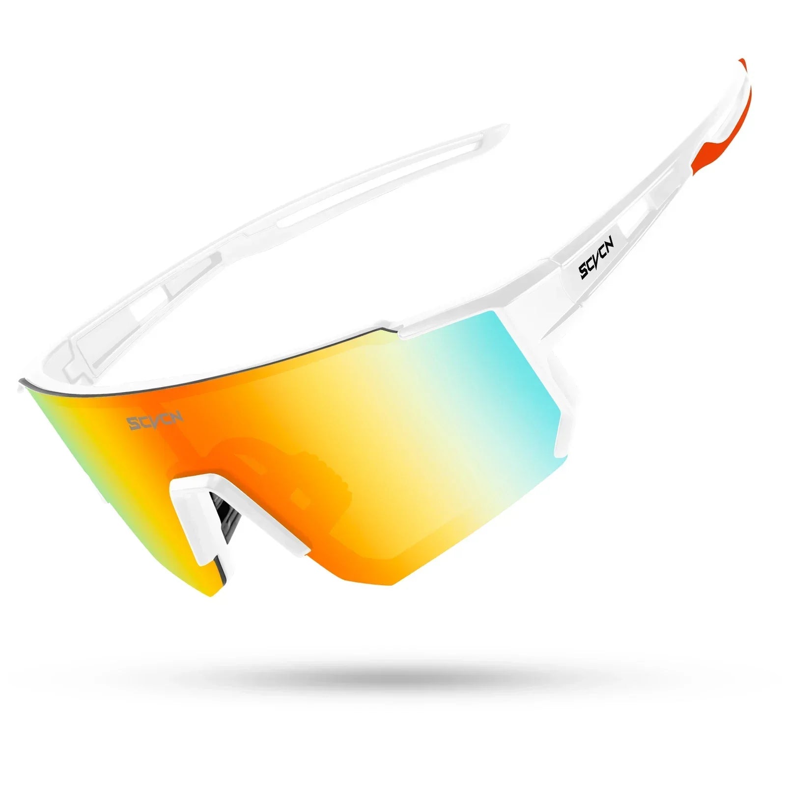 Sportbril UV400 Bescherming Lichtgewicht Montuur Comfortabele Pasvorm Fietsen Wielrennen Outdoor Wandelen Hardlopen Zonnebril Unisex | Sansoti