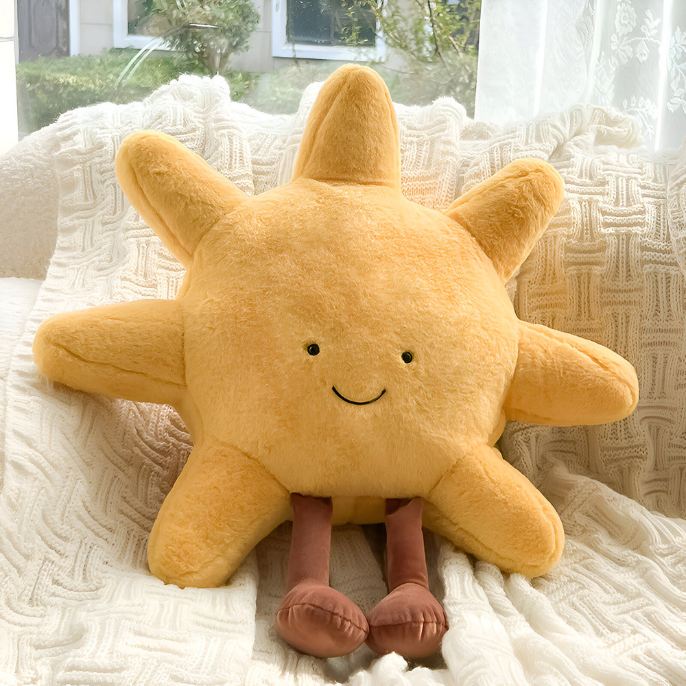Dekokissen Sonne Mond Plüschkissen Kinderzimmer Deko 28-48cm | Restfield