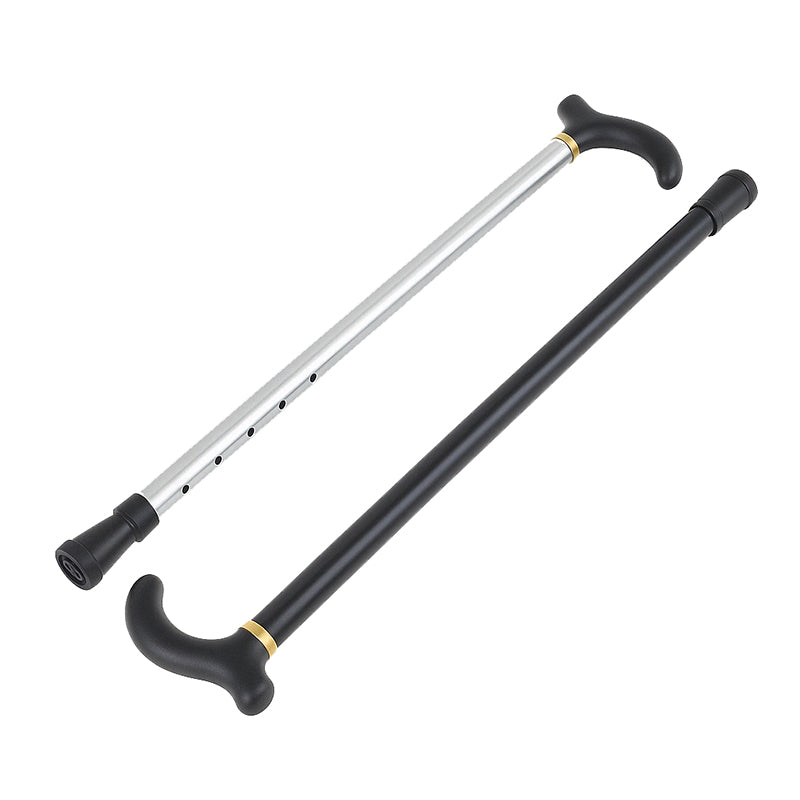 Bâton de marche réglable en aluminium pliable, hauteur 53-90 cm, poignée ergonomique antidérapante, aide à la mobilité | Sansoti
