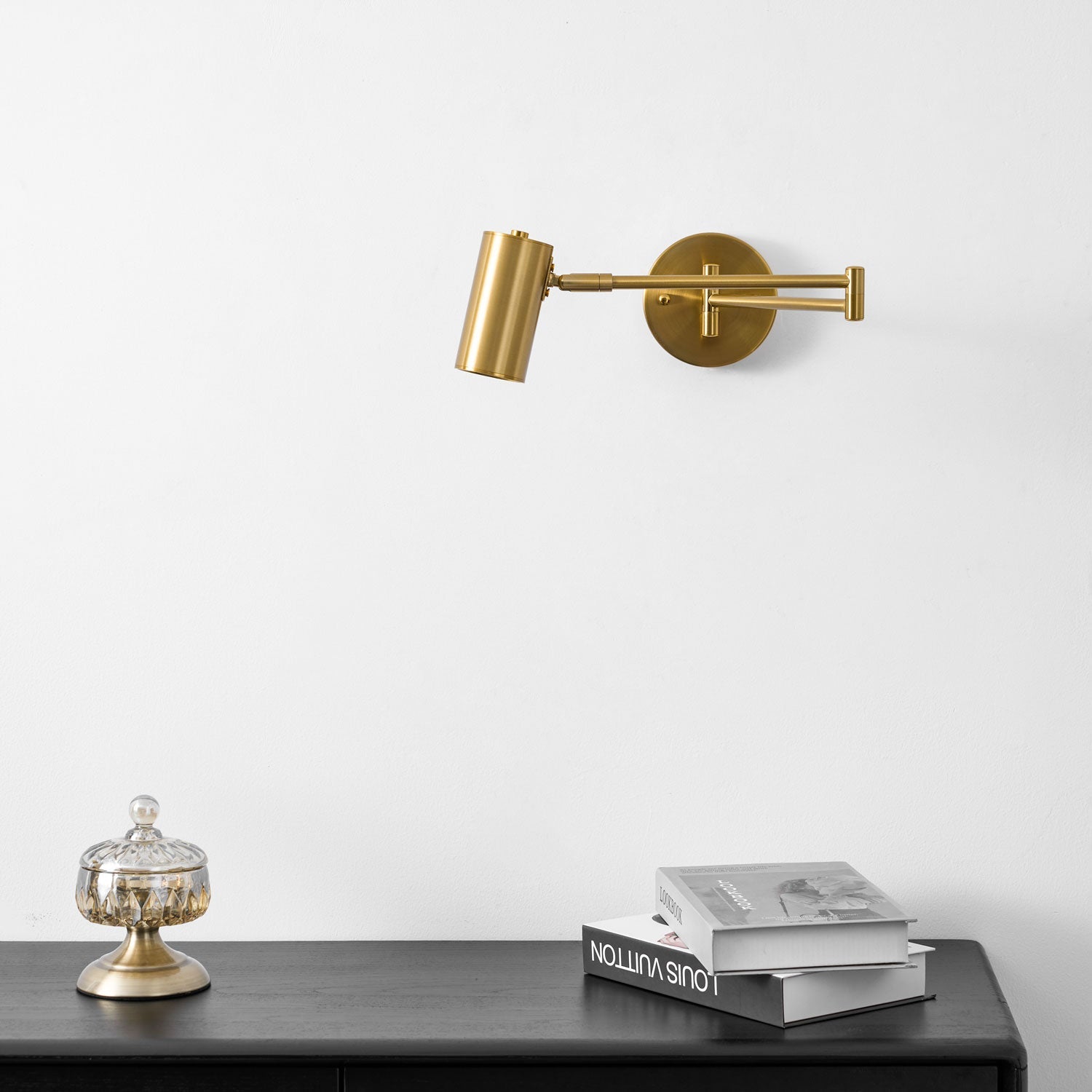 Wandlamp Verstelbare Scharnier Arm Leeslamp met Draaibare Montage 3000K Warm Wit | Sansoti