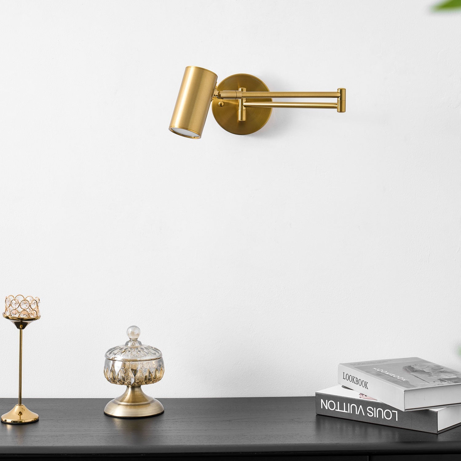 Wandlamp Verstelbare Scharnier Arm Leeslamp met Draaibare Montage 3000K Warm Wit | Sansoti