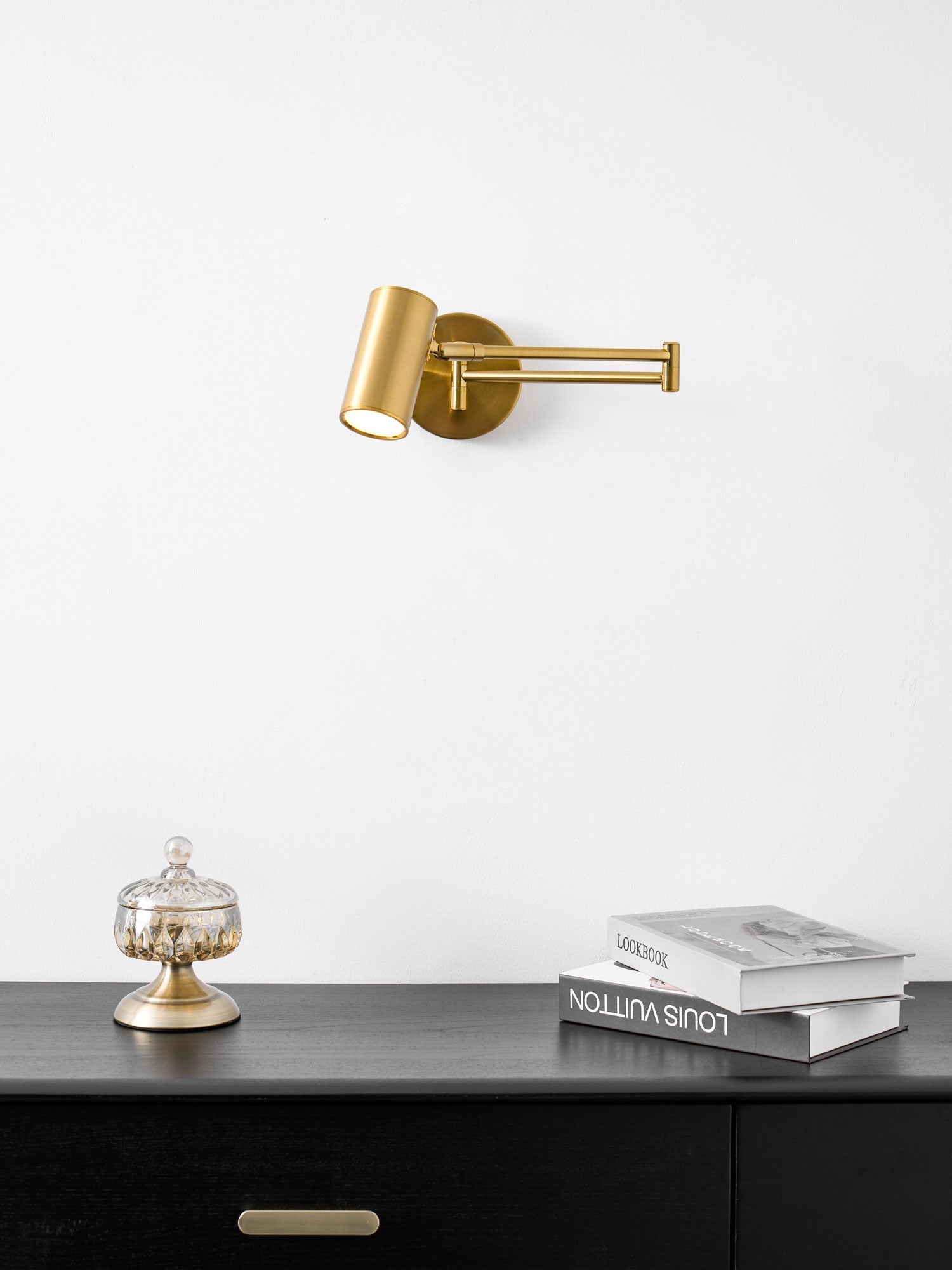 Wandlamp Verstelbare Scharnier Arm Leeslamp met Draaibare Montage 3000K Warm Wit | Sansoti