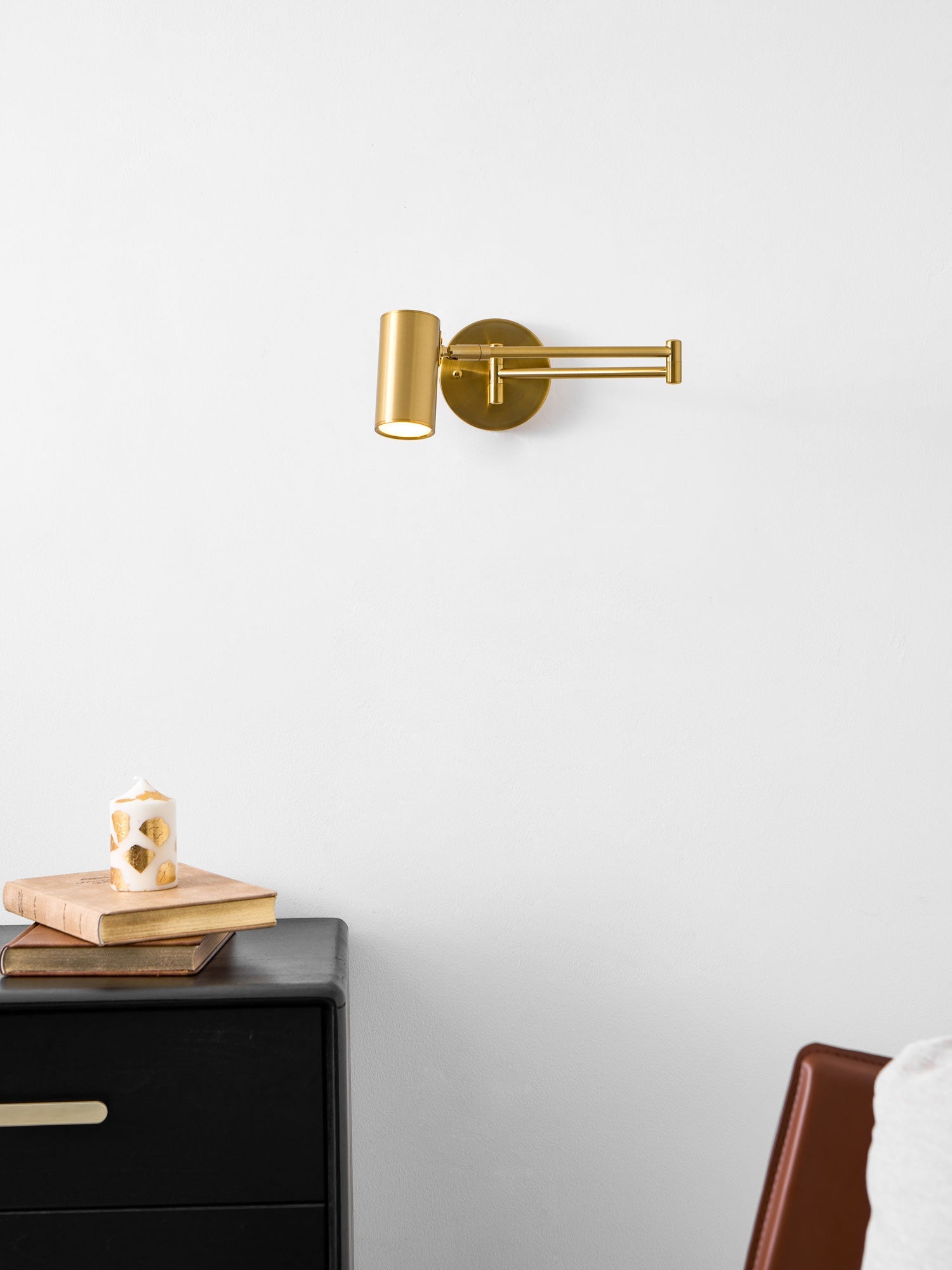 Wandlamp Verstelbare Scharnier Arm Leeslamp met Draaibare Montage 3000K Warm Wit | Sansoti