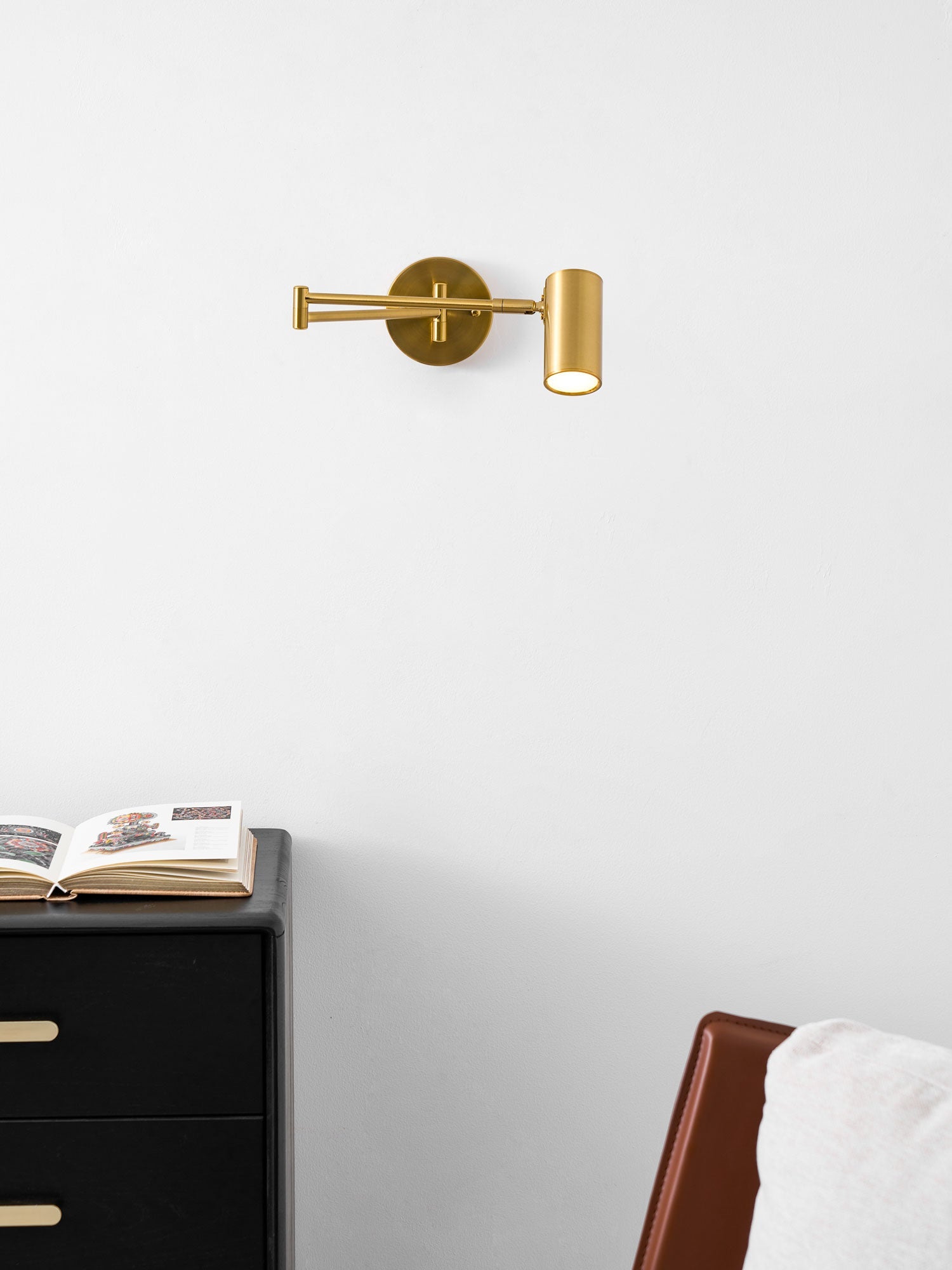 Wandlamp Verstelbare Scharnier Arm Leeslamp met Draaibare Montage 3000K Warm Wit | Sansoti