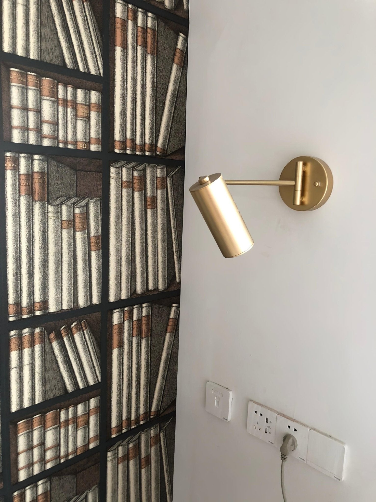 Wandlamp Verstelbare Scharnier Arm Leeslamp met Draaibare Montage 3000K Warm Wit | Sansoti