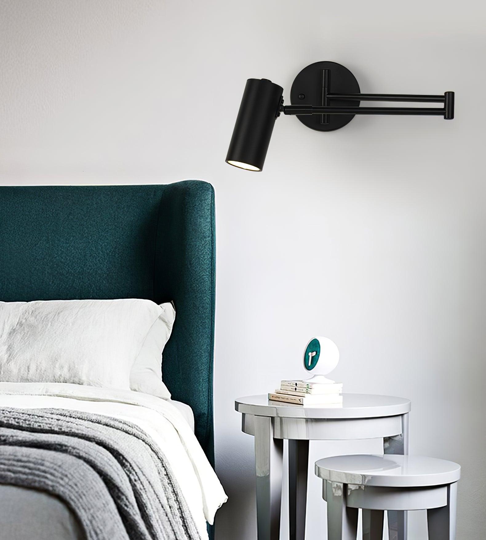 Wandlamp Verstelbare Scharnier Arm Leeslamp met Draaibare Montage 3000K Warm Wit | Sansoti