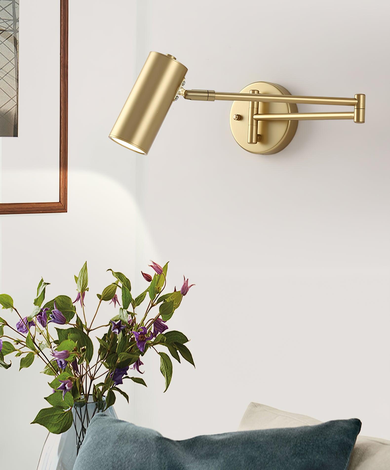 Wandlamp Verstelbare Scharnier Arm Leeslamp met Draaibare Montage 3000K Warm Wit | Sansoti