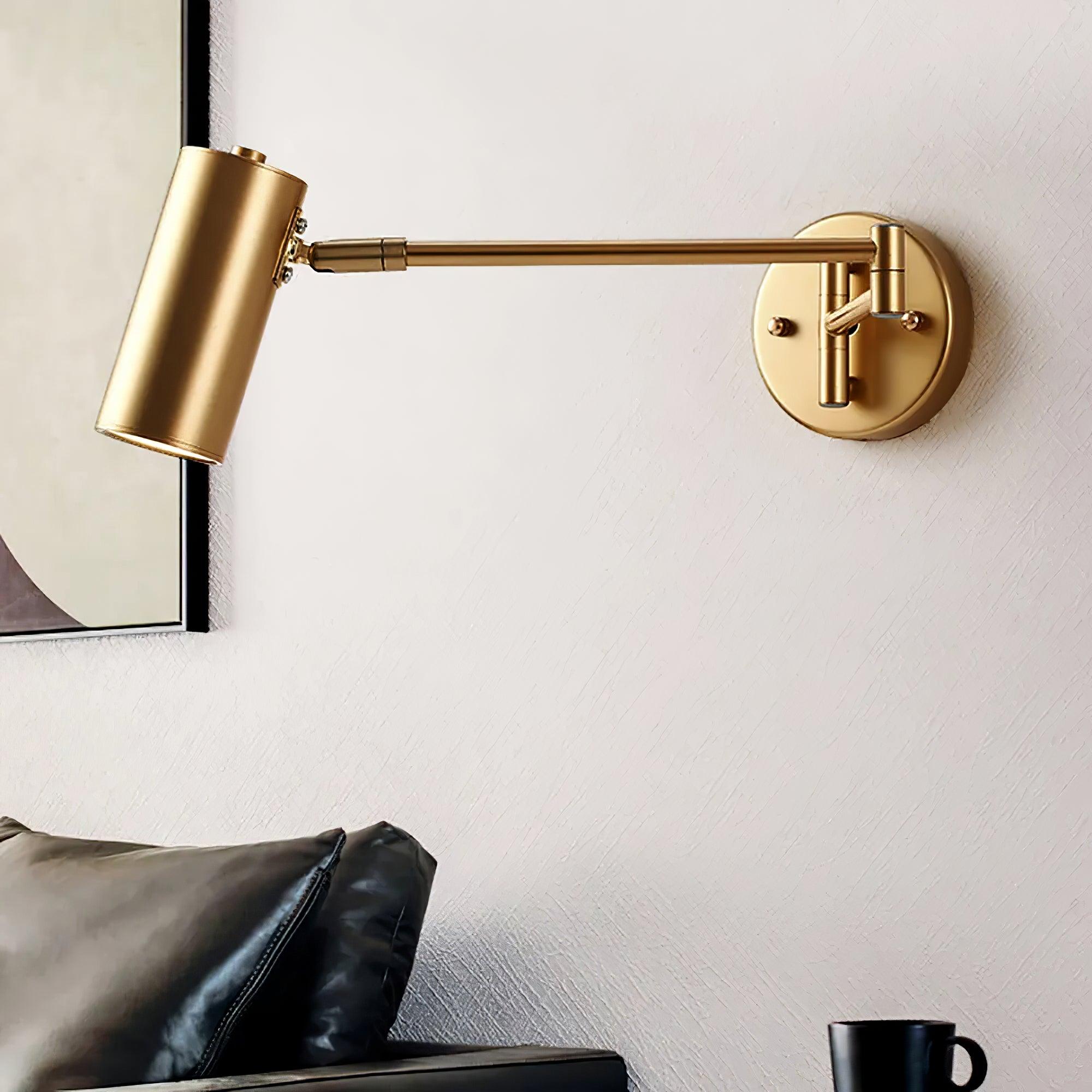 Wandlamp Verstelbare Scharnier Arm Leeslamp met Draaibare Montage 3000K Warm Wit | Sansoti