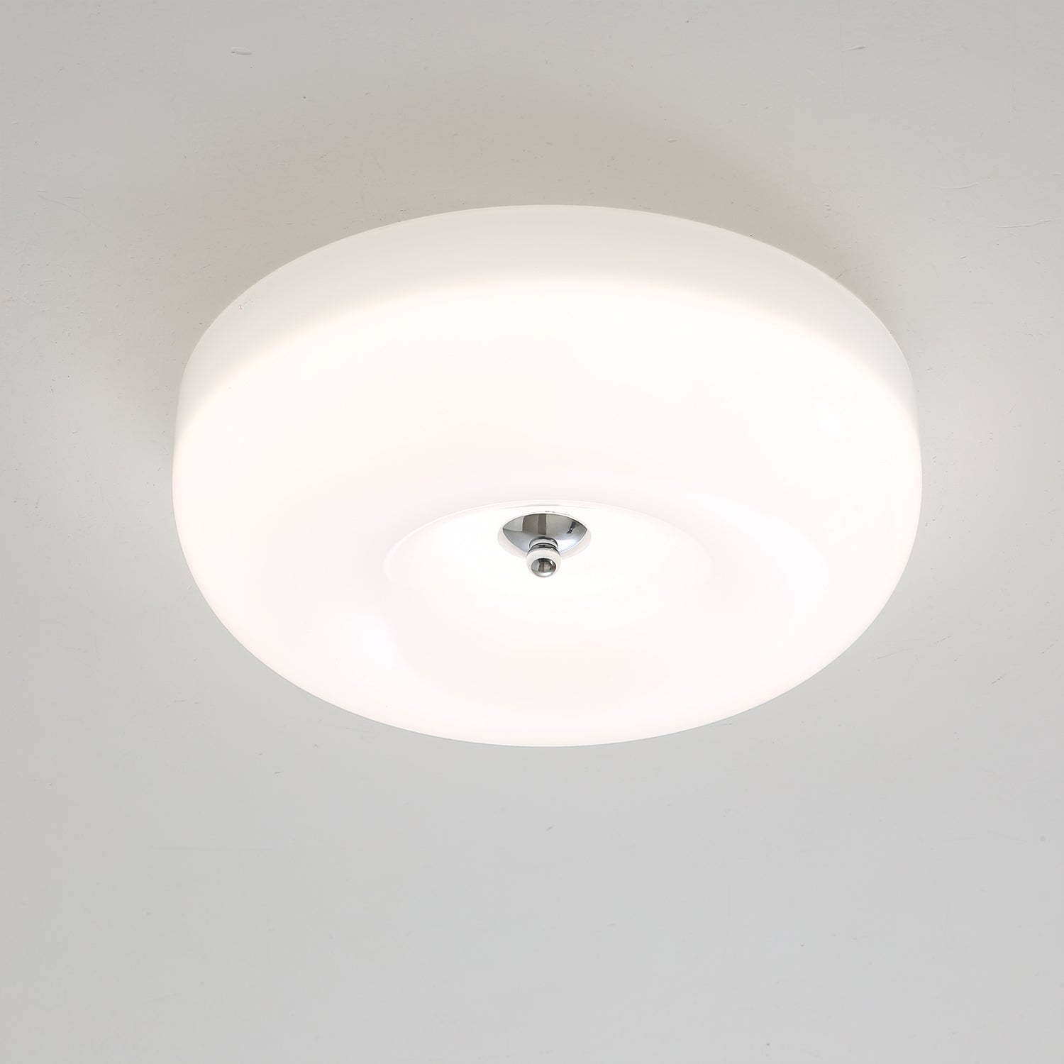 Deckenleuchte Glas Swirl Metall Weiß Kaffee Beige Wohnzimmer Schlafzimmer LED 3000K 4000K 6000K Ø32 Ø40 Ø46cm Deckenleuchte Dimmbar | Restfield