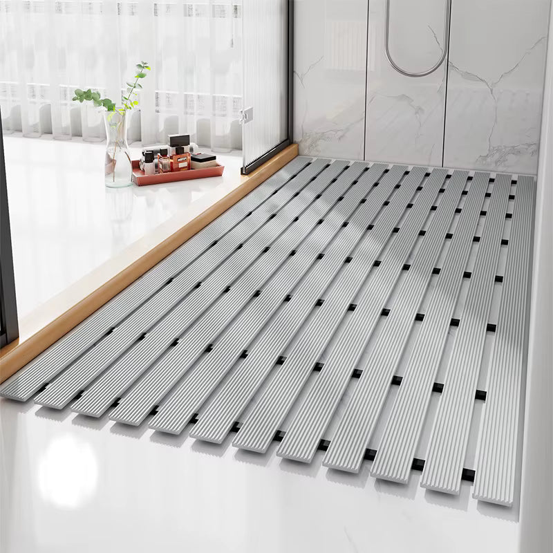 Anti-Slip Douchematje TPE met Sneldrain Groeven – Op Maat Knipbaar Badmat voor Veiligheid in Douche en Bad 43×61 cm 61×61 cm 61×90 cm | Sansoti