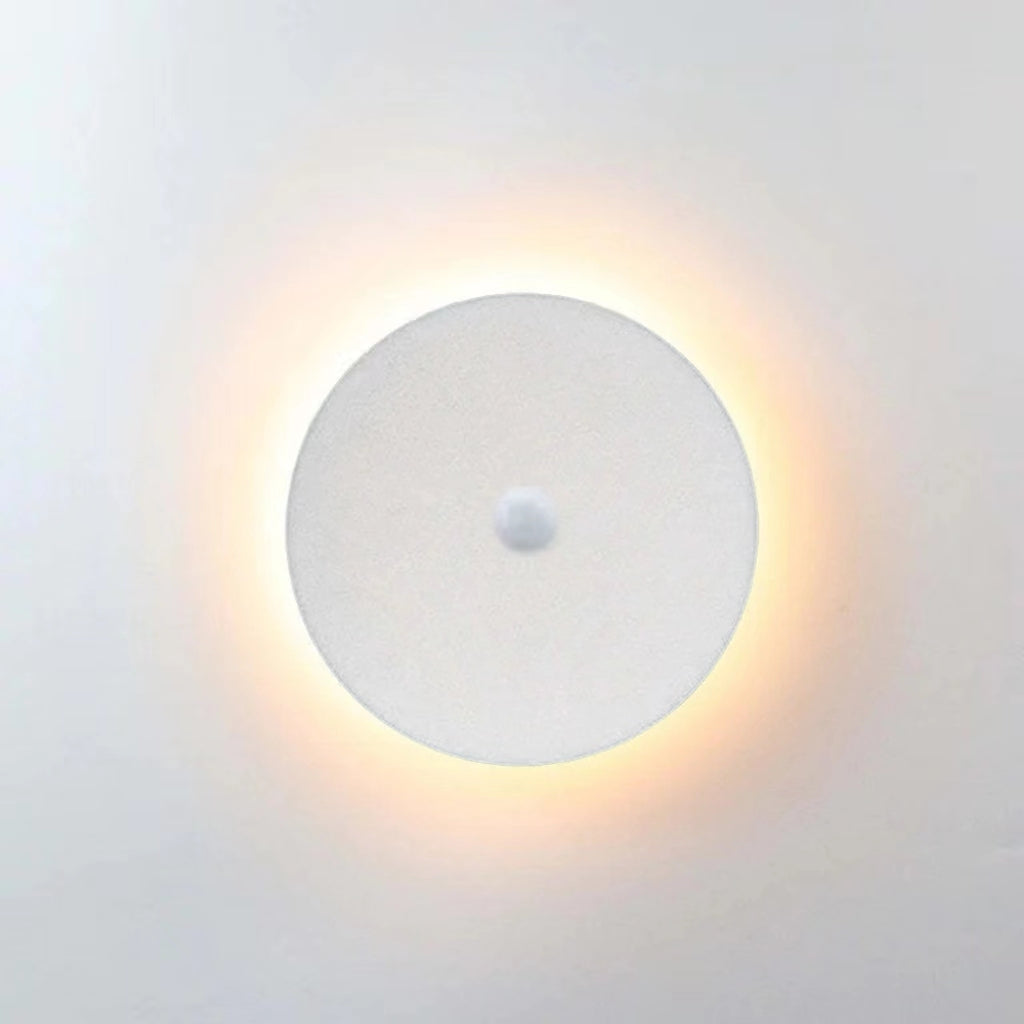 Minimalistische LED-Außenwandleuchte aus Metall, rund oder quadratisch, wasserdicht nach IP65, Gartenbeleuchtung für Flur und Terrasse | Sansoti