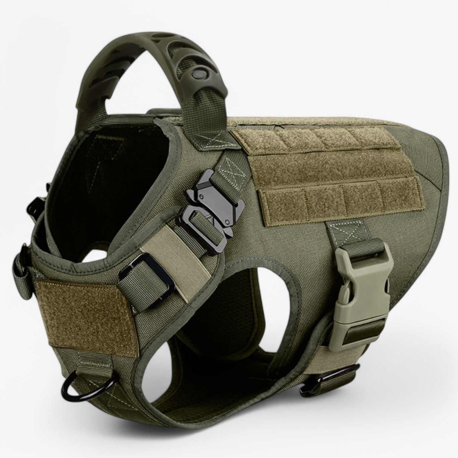 Verstelbare Hondentuig met Snelsluiting en Handgreep – Tactical Trainingsvest voor Maximale Controle | Sansoti