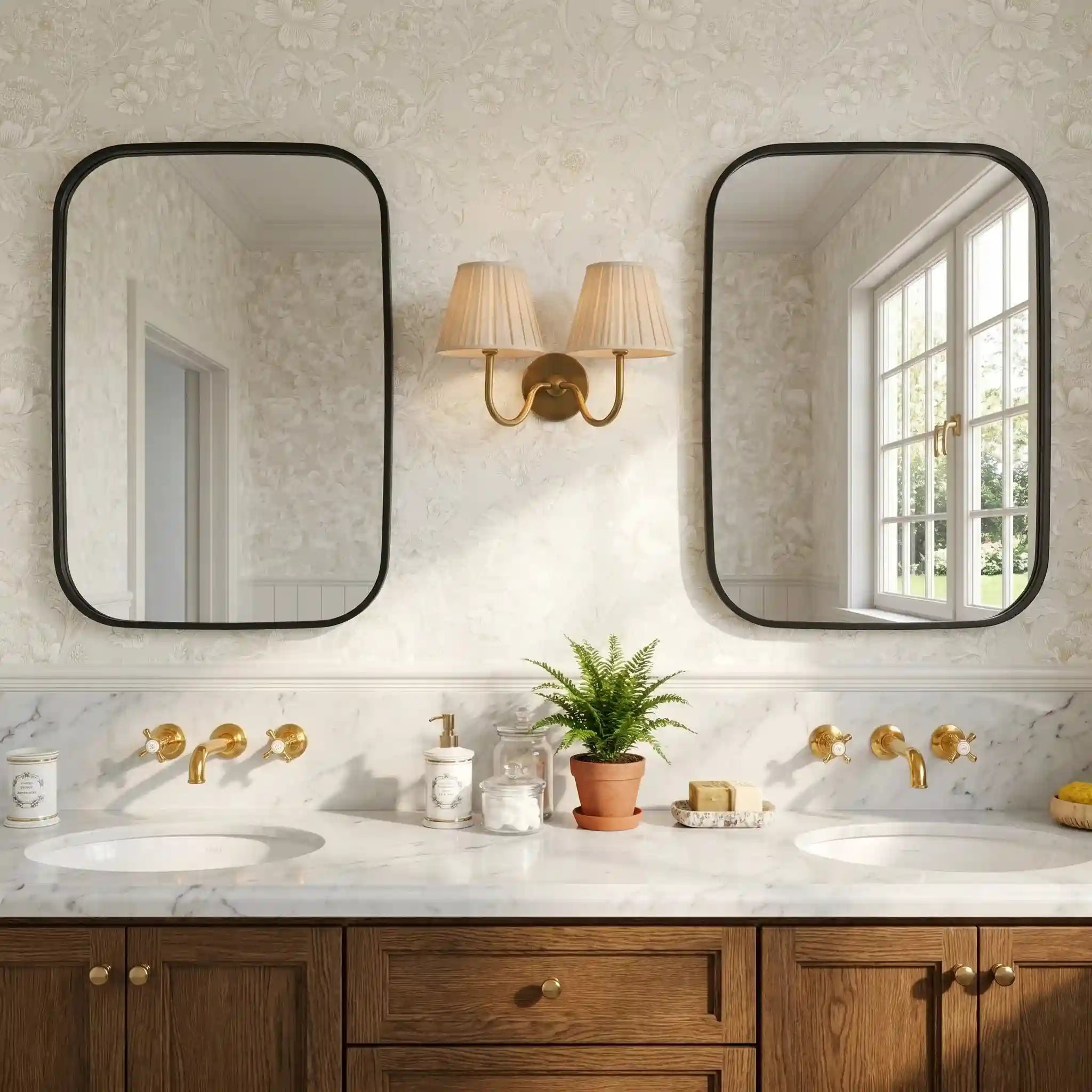 Wandlamp met Plissé Kap – Klassieke Wandverlichting Metaal & Linnen Landelijk Slaapkamer Hal Leeshoek Huis Interieur | Sansoti