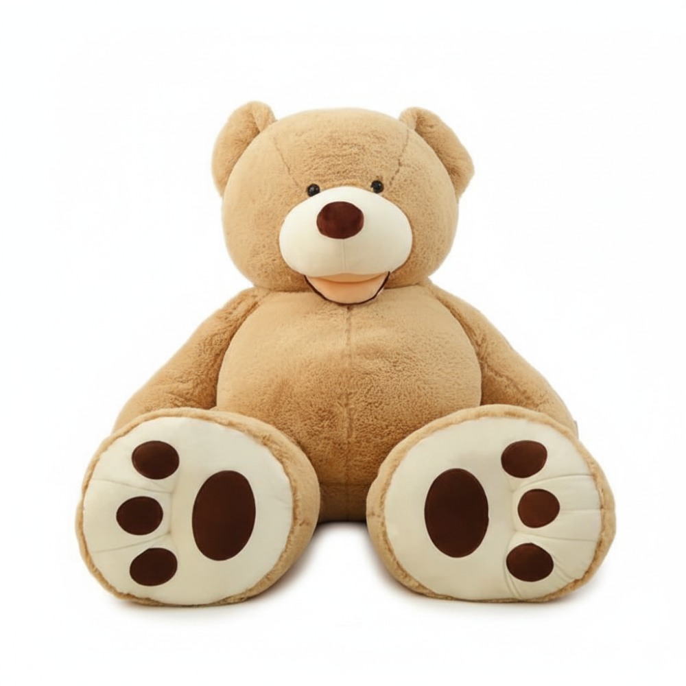 Ourson en peluche XXL à câliner pour enfants et adultes, réglable, rembourré, doux compagnon, cadeau | Sansoti