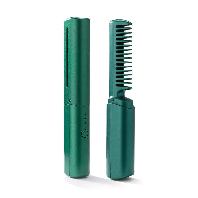Draadloze Stijltang Borstel – Compact Styling Tool met Keramische Coating & 3 Temperatuurstanden | Sansoti