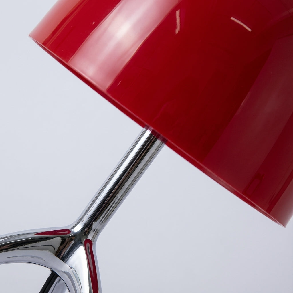Tafellamp Driepoot Koper Wit Glazen Kap LED Woonkamer Slaapkamer Bureaulamp Modern Sfeerverlichting Nachtkastlamp | Sansoti