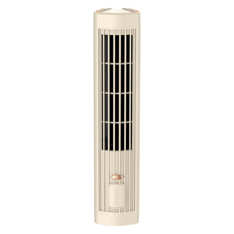Portable USB fan – 5W power – three speeds – rechargeable battery – compact wireless design for home and office | Sansoti