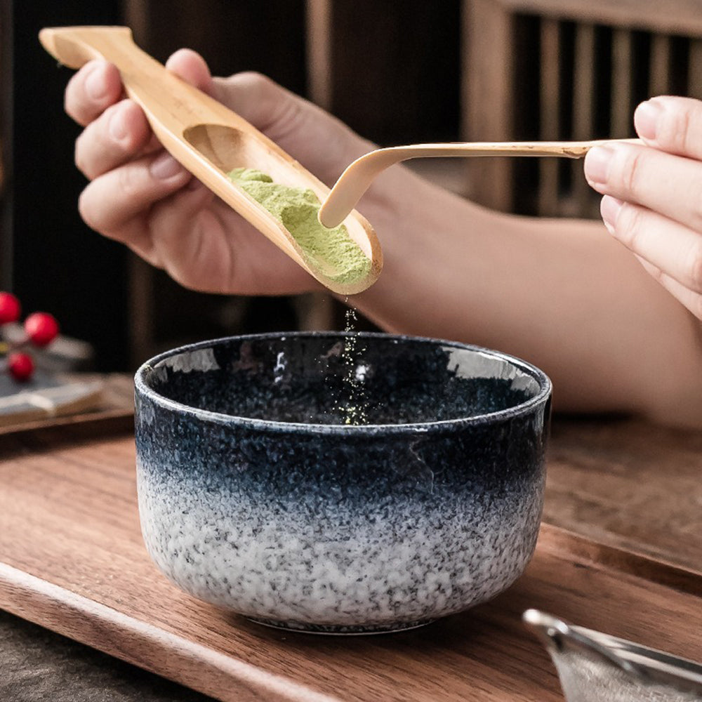 Matcha Theeset Compleet Met Bamboe Klopper Keramische Kom Traditioneel 6 Delig | Sansoti