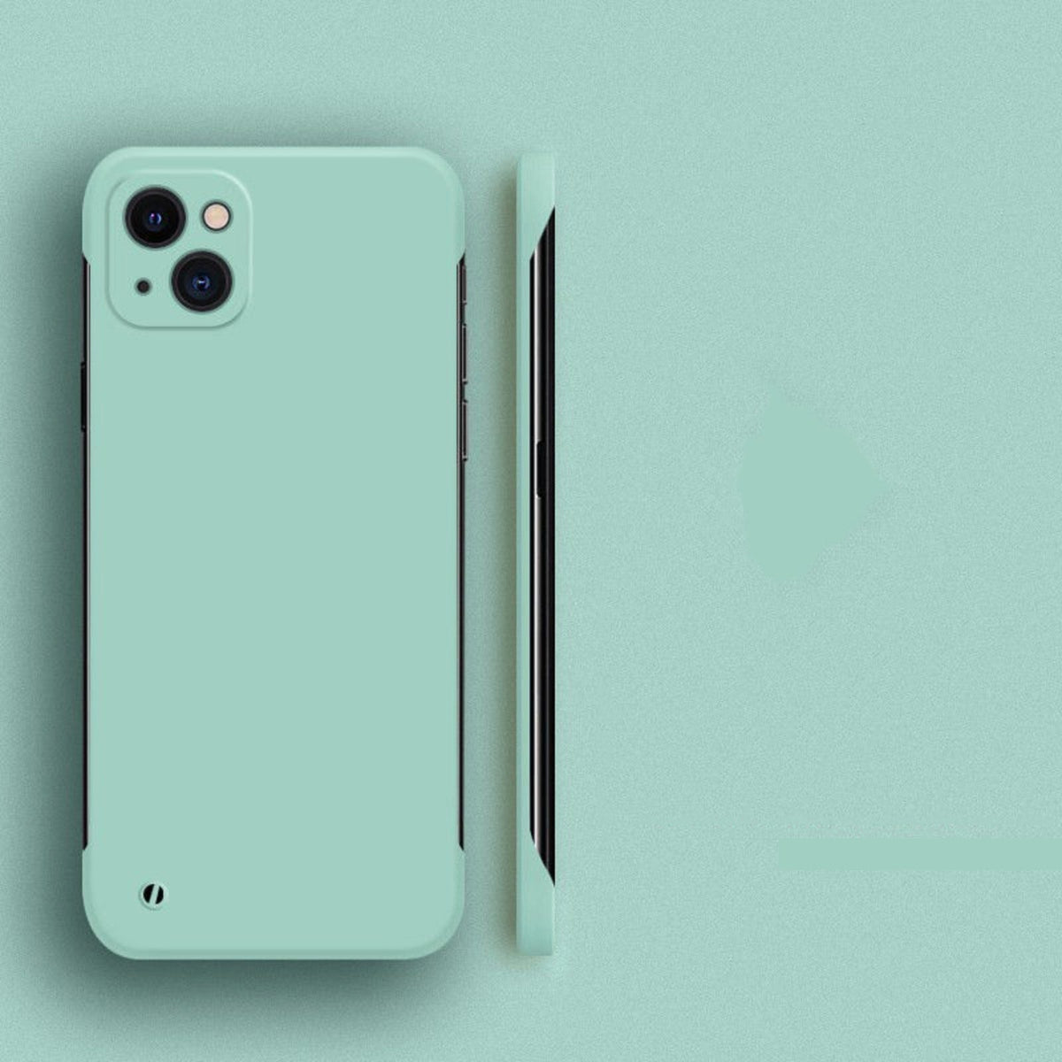 Ultra-Thin iPhone Case with Camera Protection Wrist Strap Hole Minimalist Stylish Protection | Sansoti