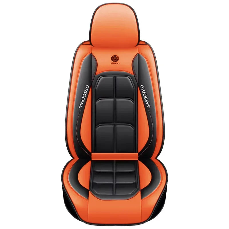 Autostoelhoes in Lederlook – Antislip Universeel en Duurzaam Interieur | Sansoti