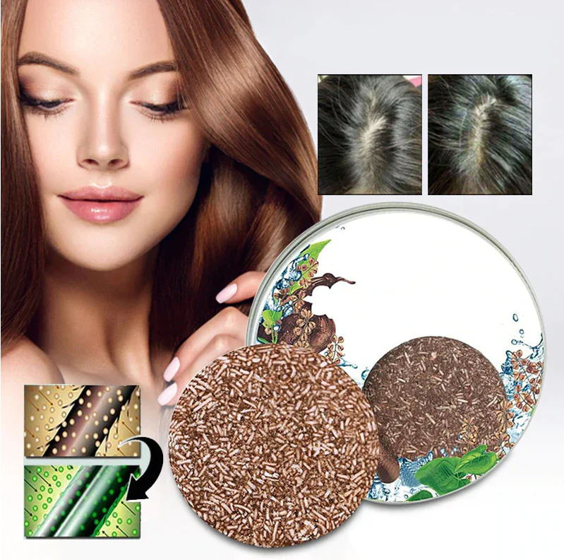 Natural Hair Care Shampoo Bar with Organic Ingredients for Shiny Hair | Sansoti