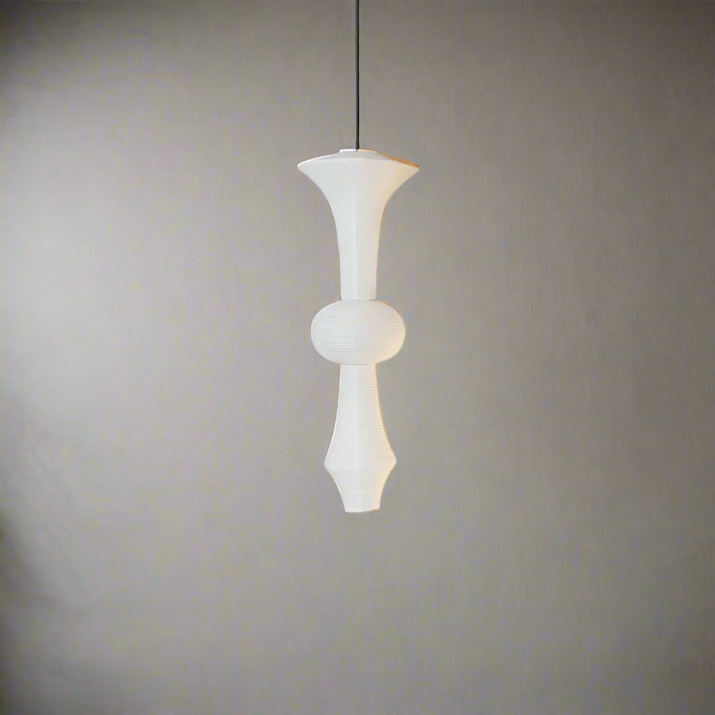 Hanglamp Japans Papier E27 LED Washi Plafondverlichting Beige Wit Sfeerverlichting Woonkamer Slaapkamer | Sansoti