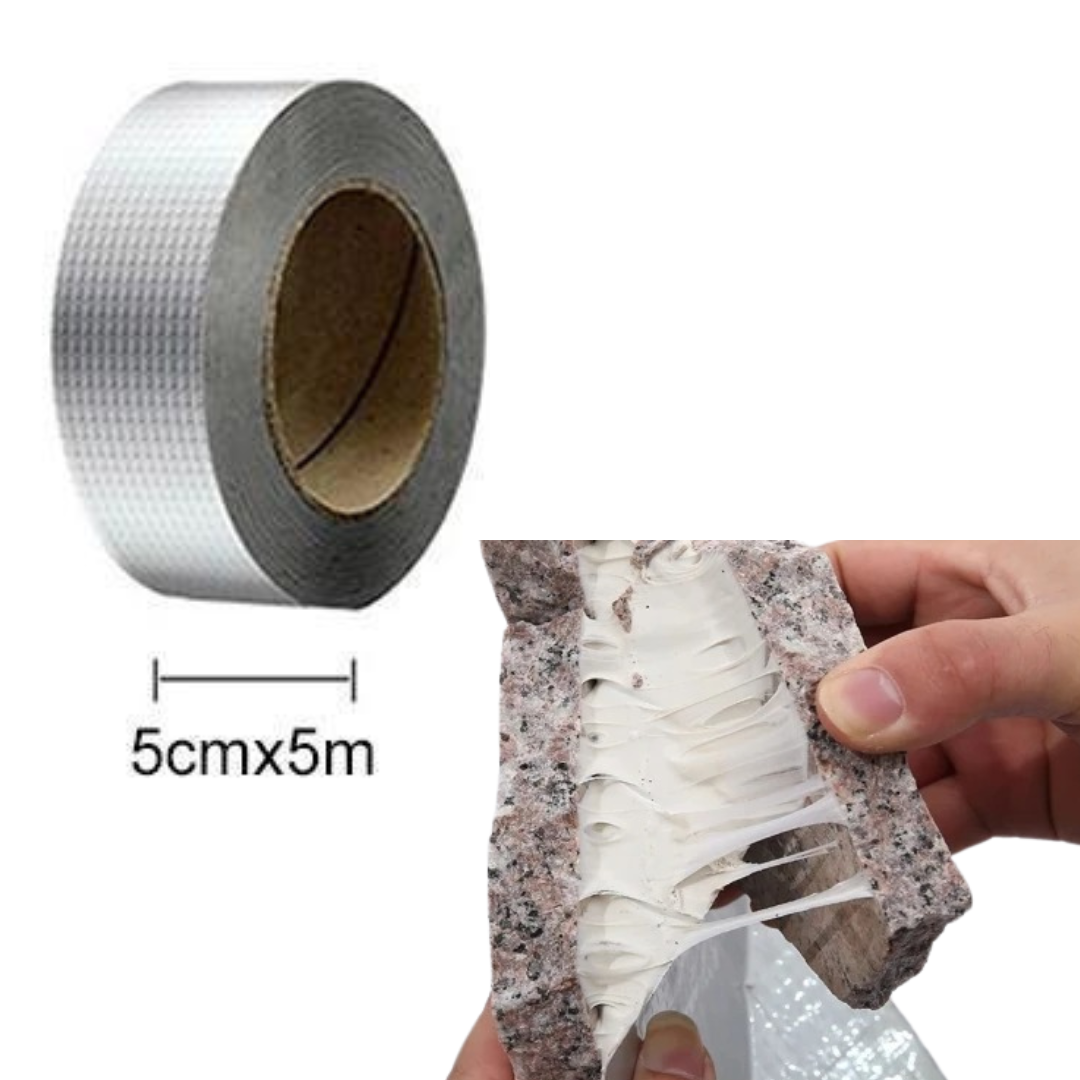 Waterdichte Reparatietape Rubber 5-15cm breed voor Lekkages Loodgieterswerk Bouw DIY Klussen Noodrepair | Sansoti