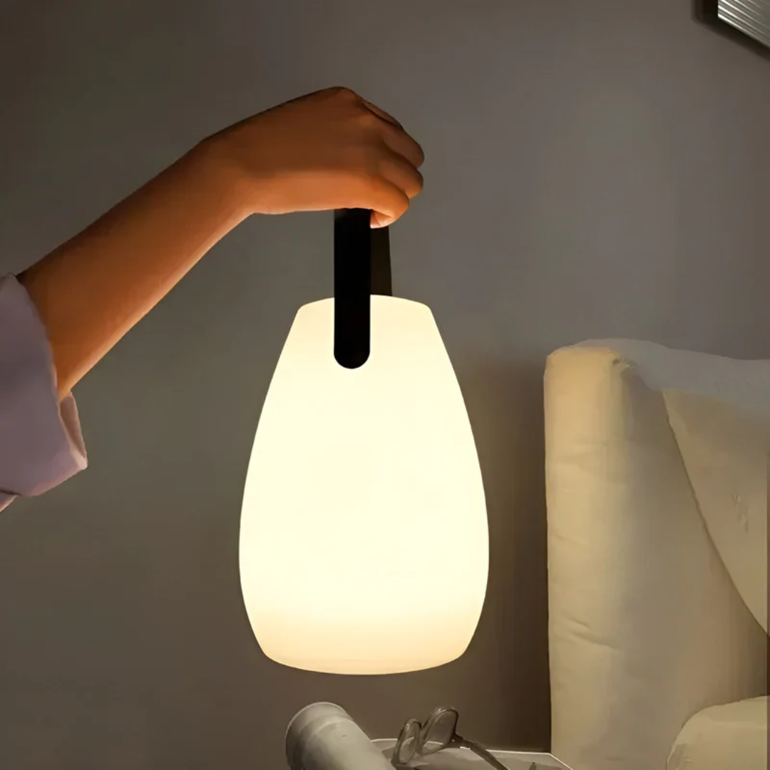 Draadloze Oplaadbare Tafellamp Waterdicht LED 16 Kleuren met Afstandsbediening voor Binnen en Buiten | Sansoti