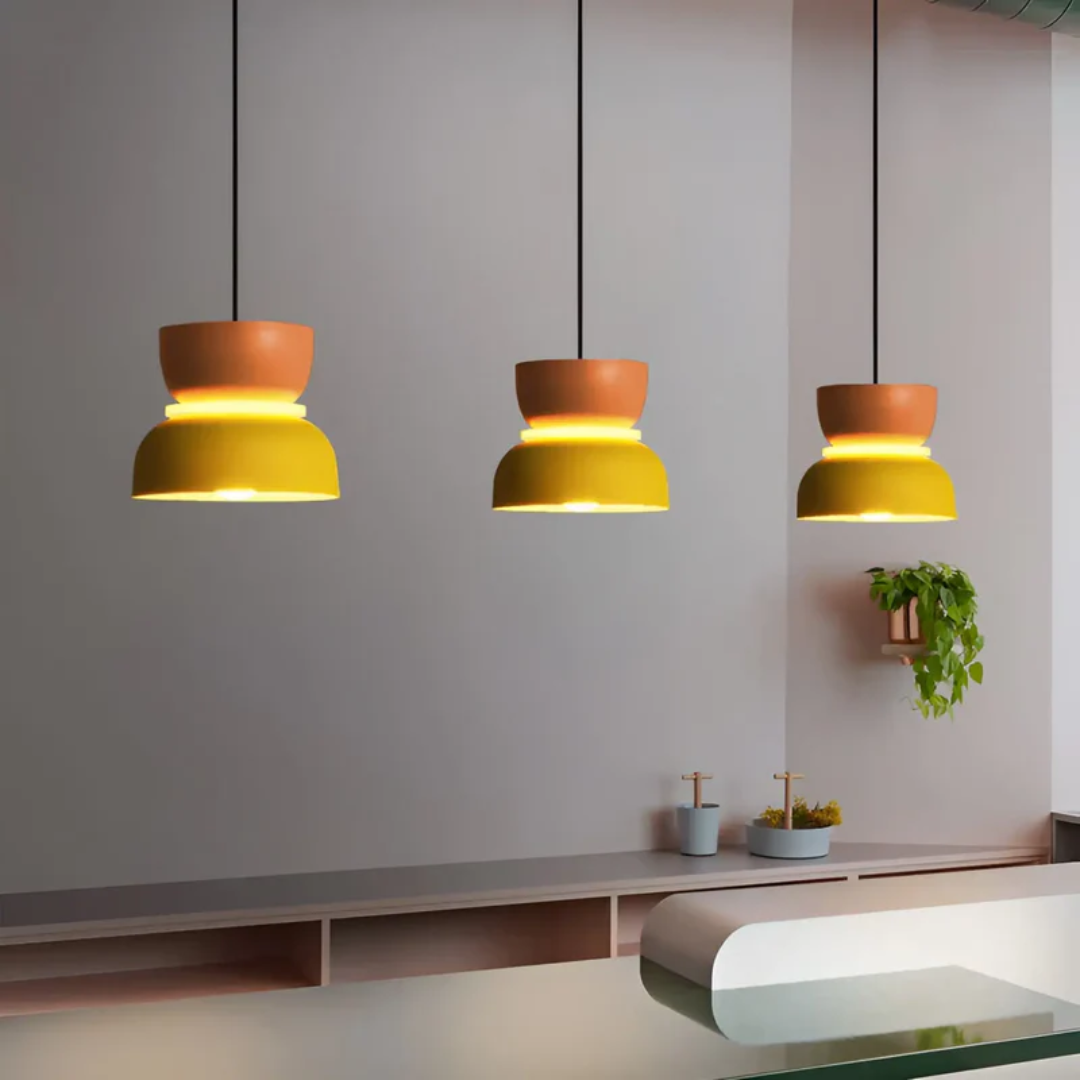 Kleurrijke LED Hanglamp Metaal Modern Design Woonkamer Slaapkamer | Sansoti