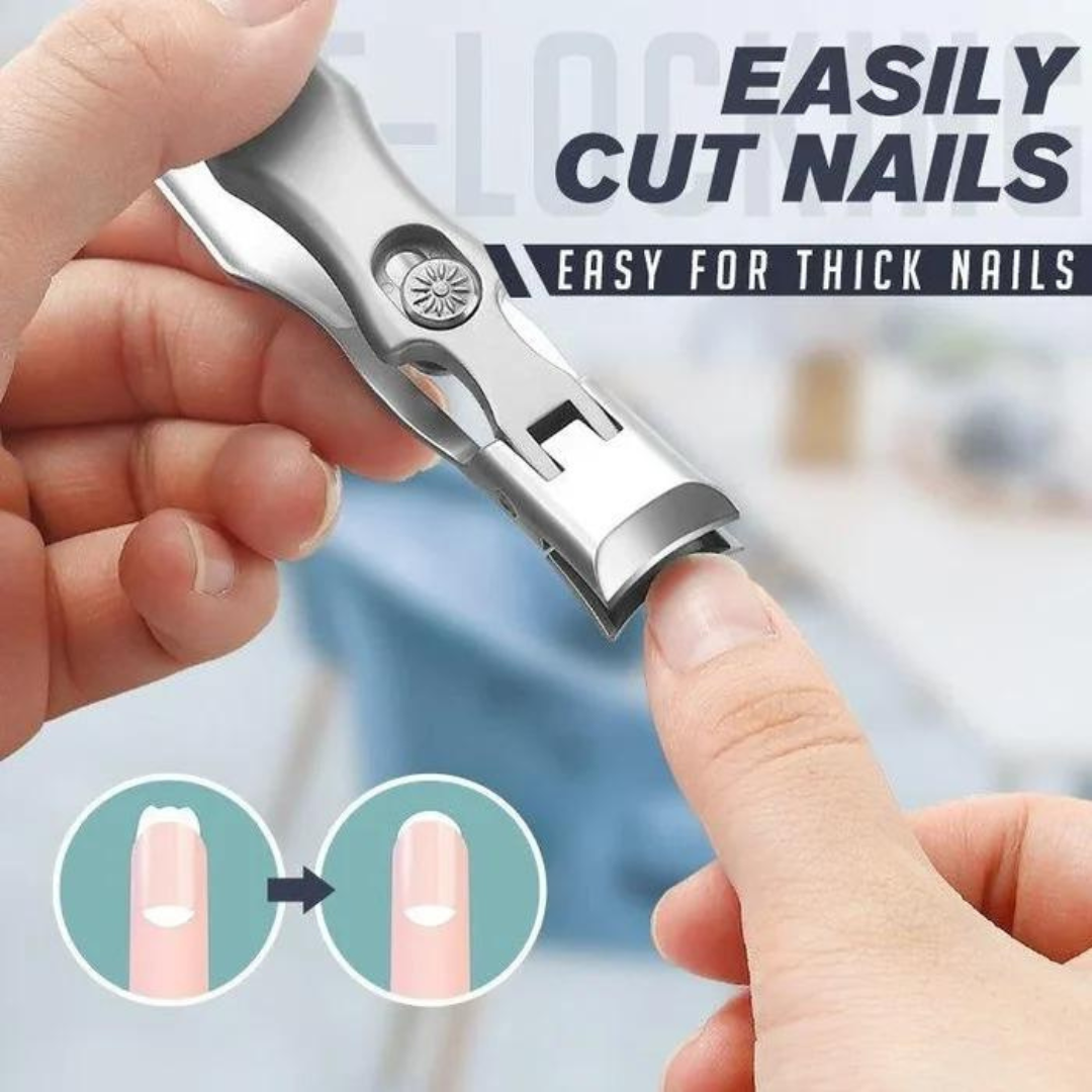 Professionele Nagelknipper Roestvrijstaal Gebogen Snijvlak Nagelverzorging Pedicure Manicure Precisie | Sansoti