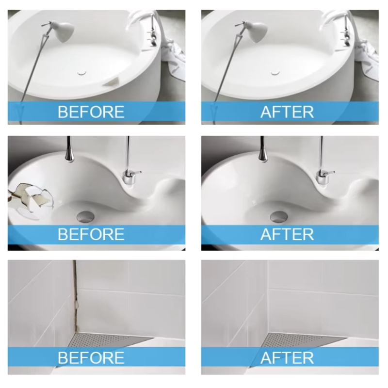 Kit de réparation en céramique pour carrelage et sanitaires, pâte de réparation blanche, étanche et durable, bicomposant | Sansoti