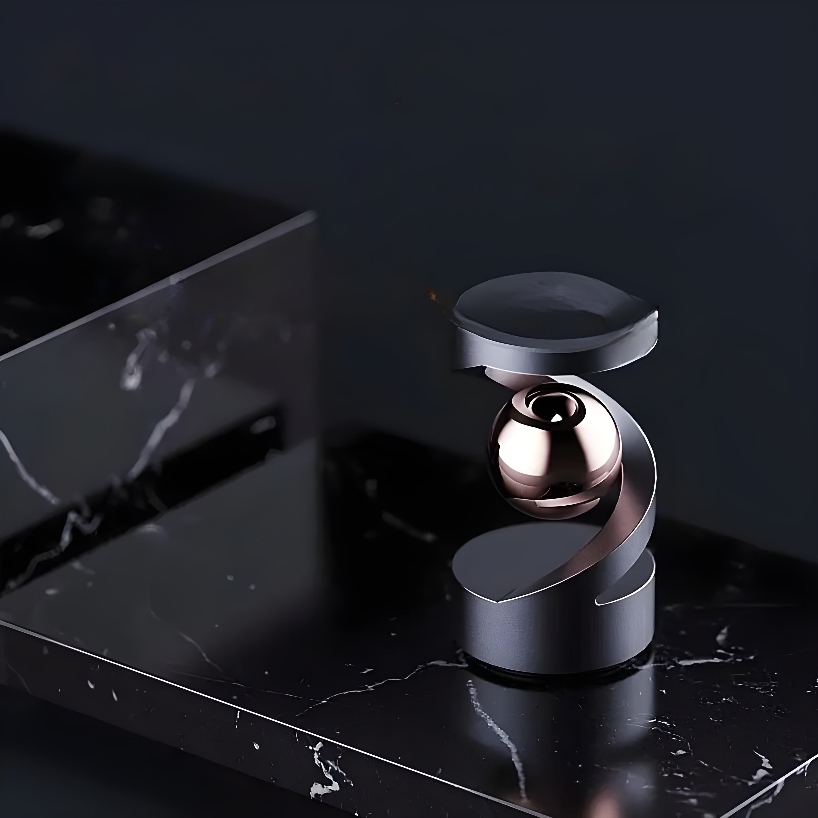 Gyroscope Métal Décoration Bureau Anti-stress Jouet Fidget Cadeau Salon Bureau Concentration Focus | Restfield
