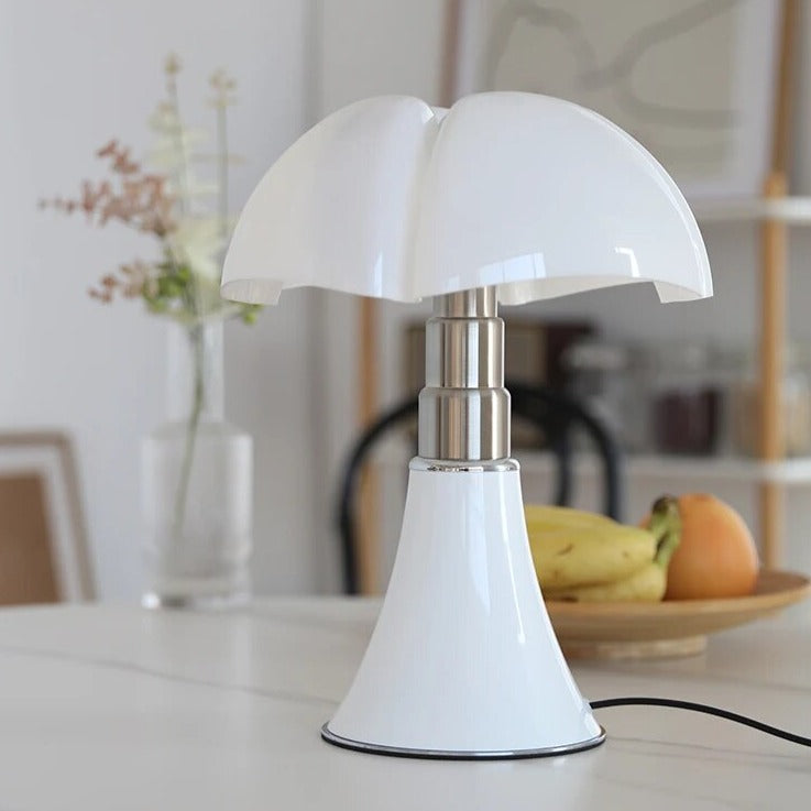 Tafellamp LED 10W Acryl Staal Zwart Wit Bloemdesign Bureau Slaapkamer Dimbaar Touch Lamp Sfeerverlichting Modern | Sansoti